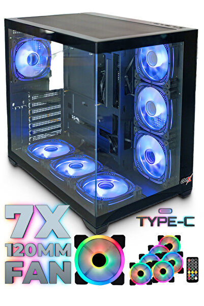 RAMTECH BİLGİSAYAR RTX 4070 12GB + Ryzen 7 5700X | 32GB RAM | 1TB NVMe SSD | 360mm ARGB Sıvı Soğutma Gaming Bilgisayar