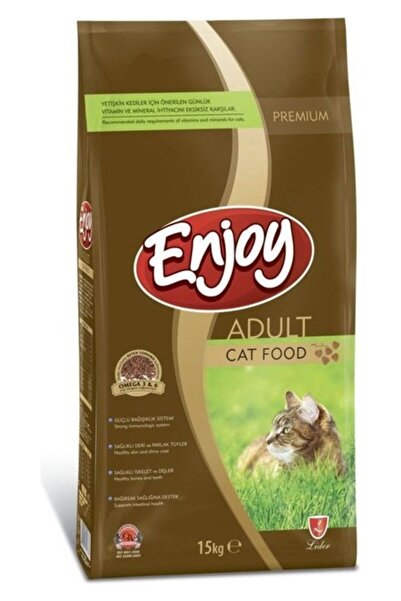 Enjoy Tavuklu Yetişkin Kedi Maması 15 kg
