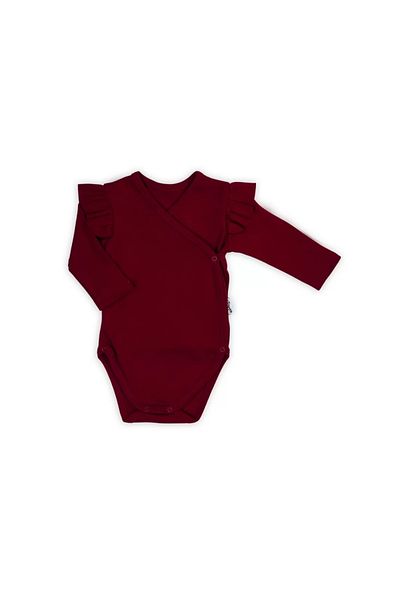 Nicol 100% cotton long sleeve bodysuit