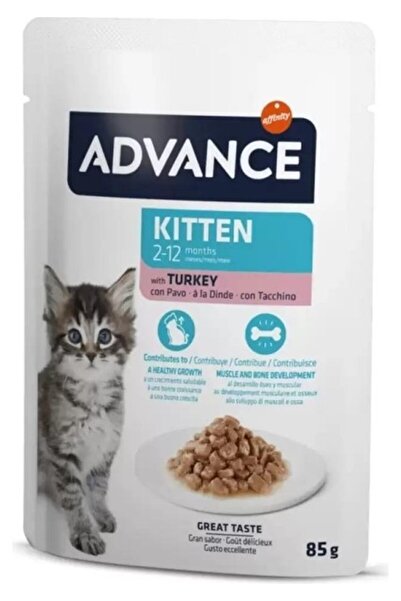 Advance Kitten Hindili Yavru Kedi Konservesi 85 gr