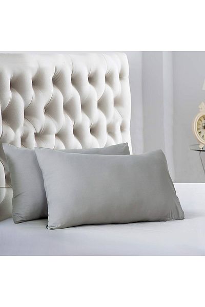Belsina Home Solid Color with Cover |   2 Pillowcases Cotton 50X70 cm