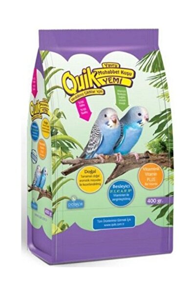 Quik Junior Yavru Muhabbet Kuşu Yemi 400 Gr