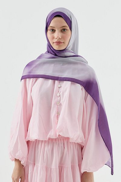 Modakaşmir Mist Pattern Cotton Shawl