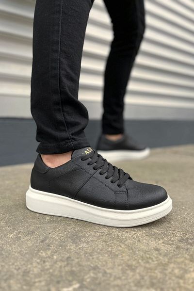 skyzone High Quality Lace-Up Artificial Leather Casual Comfortable Four Seasons Sneakers - Sz90002