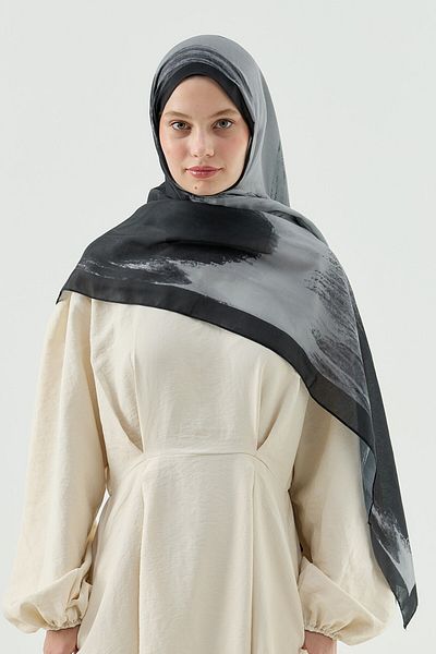 Modakaşmir Melt Pattern Cotton Shawl