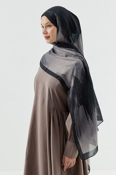 Modakaşmir Melt Pattern Cotton Shawl
