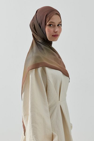 Modakaşmir Mirage Pattern Cotton Shawl