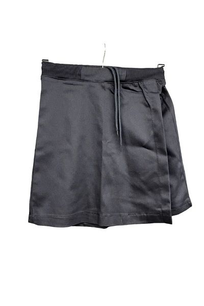 Queenchic Girls Ribbed Waist Lycra School and Daily Shorts Skirt Navy Blue - Navy Blue - Bynvaumrtkyseftek-Lac