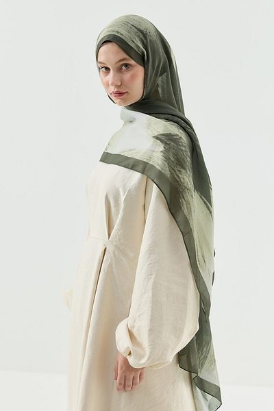Modakaşmir Melt Pattern Cotton Shawl