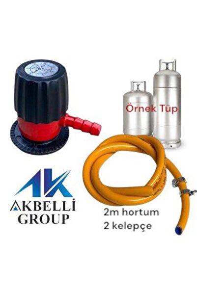 AKBELLİ GROUP Murat yüksek basınç ayarlı 6 kademeli sanayi regülatörü tüp baş...