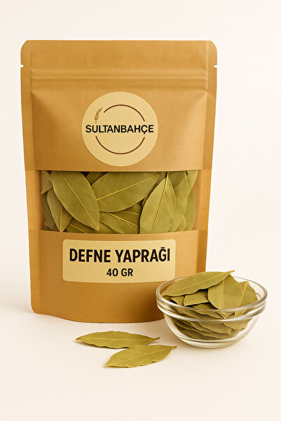 sultanbahçe Defne Yaprağı | 40 g – Doğal, Katkısız, Yoğun Kokulu Baharat