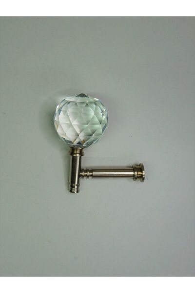 TİEBACK Fon Curtain Tying Apparatus Renso Silver (1 Piece)