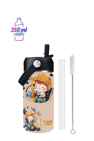 Snack Attack SA Kids Water Bottle for School Insulated water bottle with Straw Lid, Kids water bottl