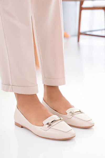 Firibu Women's Ballerinas Black Strappy Belted Lightweight Comfortable Stylish Business Office Daily Shoes Campaign Shoes