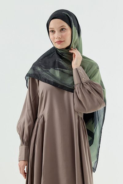 Modakaşmir Melt Pattern Cotton Shawl