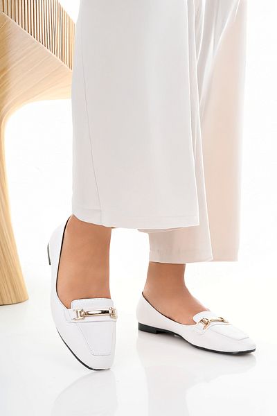 Firibu Women's Ballerinas Black Strappy Belted Lightweight Comfortable Stylish Business Office Daily Shoes Campaign Shoes