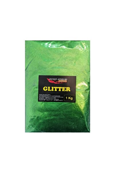 OEM Glitter Decorativ / Sclipici Decorativ Verde 1 Kg