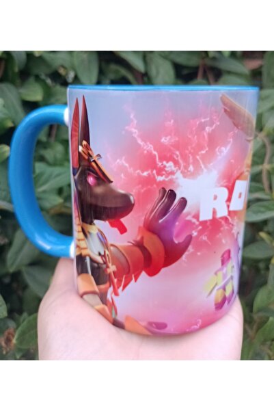 Mugs and love Roblox baskı gamer porselen kupa