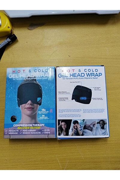 Generic Double layer Gel Packed Tension Headache Relief Hat, Heat & Cool Therapy, Migraine & Headache Relief