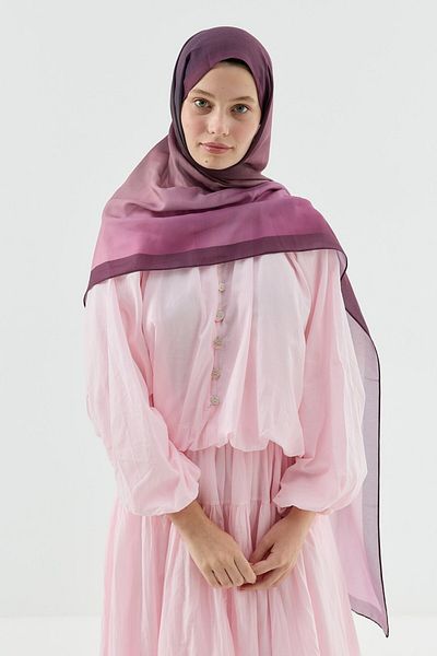 Modakaşmir Mirage Pattern Cotton Shawl