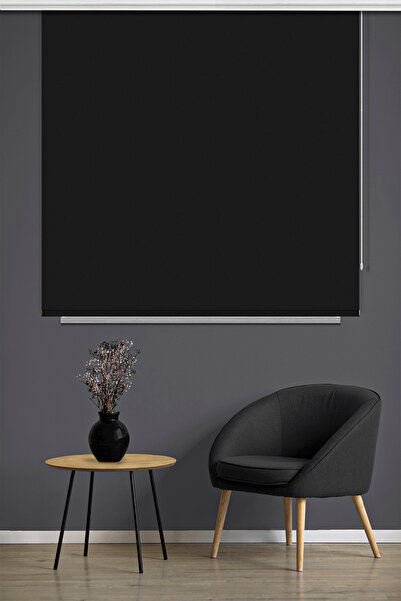 Noveva Home Noveva 646 Siyah Güneşlik Stor Perde Ofis Mutfak Perdesi Çocuk Od...