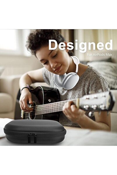 Generic Case for New AirPods Max, Travel Carrying Headphone Case with Mesh Pocket AirPods Max P