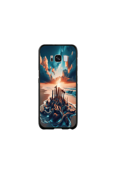 Atlas Husa Silicon HQCover compatibila cu Samsung Galaxy S8 Plus, Plaja, SP1M...