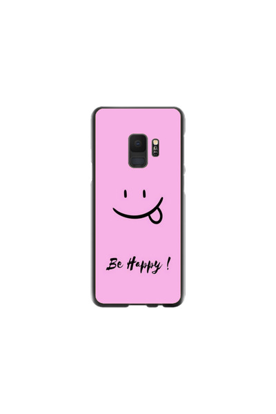 Atlas Husa Silicon HQCover compatibila cu Samsung Galaxy S9, Be Happy, SP1M00033
