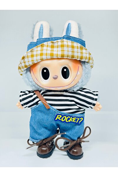 LABUBU – Tavşan Kulaklı Vintage Tarz Peluş Bebek