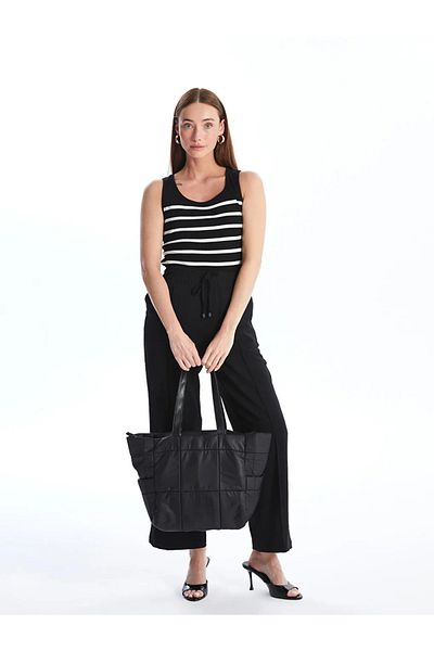 LC Waikiki Lcw Accessoriestblack Multi-Compartment Women's Shoulder Bag