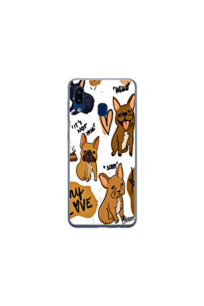 Atlas Θήκη HQCover από σιλικόνη συμβατή με Samsung Galaxy A20e, Σκύλοι, SP1M0...