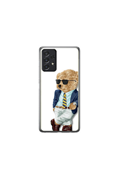 Atlas Husa Silicon HQCover compatibila cu Samsung Galaxy A13 4G, Urs Cool, SP...