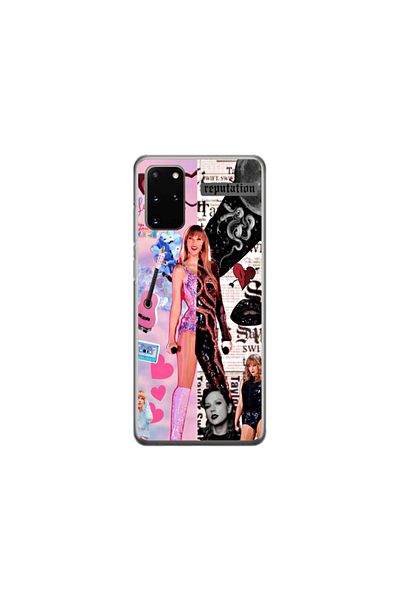 Atlas Husa Silicon HQCover compatibila cu Samsung Galaxy S20 Plus, Taylor Swift v2, SP1M00026
