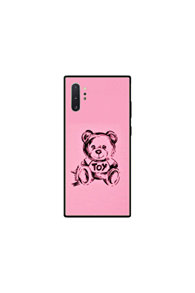 Atlas Husa Silicon HQCover compatibila cu Samsung Galaxy Note 10 Plus 4G, Urs Roz, SP1M00049