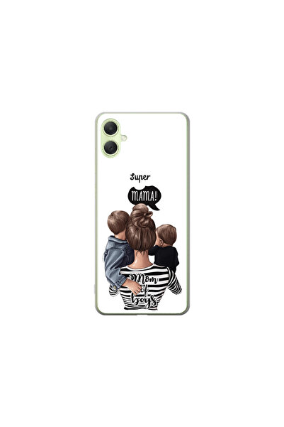 Atlas Husa Silicon HQCover compatibila cu Samsung Galaxy A05, Super Mom of Bo...