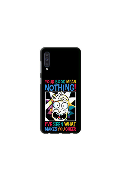 Atlas Husa Silicon HQCover compatibila cu Samsung Galaxy A50, Rick and Morty,...