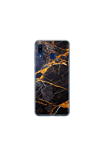 Atlas Husa Silicon HQCover compatibila cu Samsung Galaxy A20e, Marble v1, SP1...