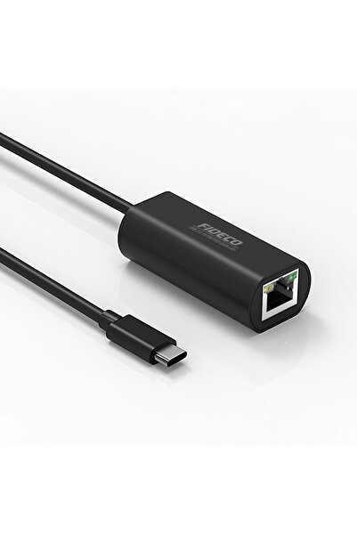 FİDECO USB-C Internet Card Adapter, FIDECO, Type-C, USB 3.0, 5Gbps, Ethernet ...