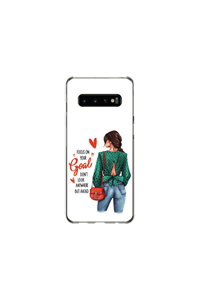 Atlas Θήκη HQCover από σιλικόνη συμβατή με Samsung Galaxy S10, Look Ahead, SP...