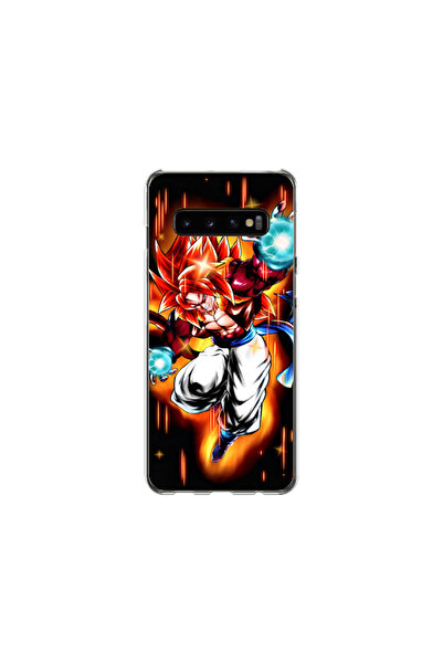 Atlas Husa Silicon HQCover compatibila cu Samsung Galaxy S10, Dragon Ball Z v...