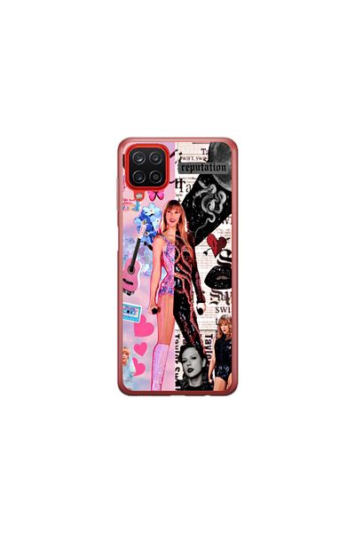 Atlas Husa Silicon HQCover compatibila cu Samsung Galaxy A12, Taylor Swift v2, SP1M00026