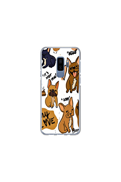 Atlas Husa Silicon HQCover compatibila cu Samsung Galaxy S9 Plus, Dogs, SP1M0...