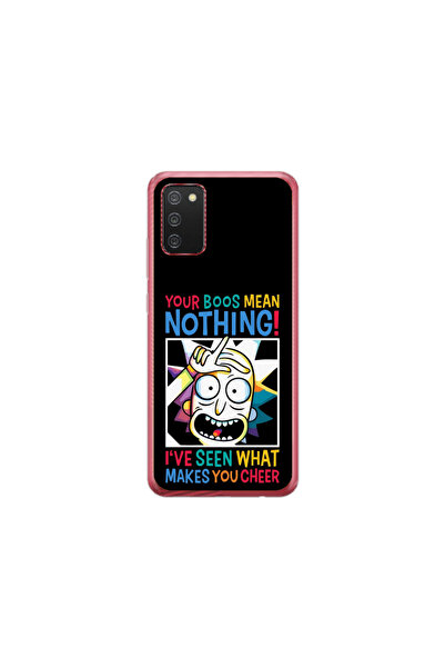 Atlas Husa Silicon HQCover compatibila cu Samsung Galaxy A03s, Rick and Morty...
