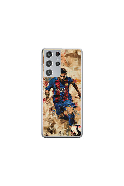Atlas Θήκη HQCover από σιλικόνη συμβατή με Samsung Galaxy S22 Ultra, Messi v1...