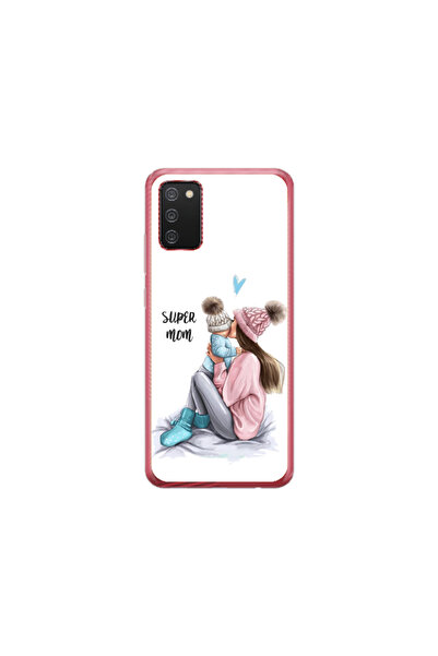 Atlas Θήκη HQCover από σιλικόνη συμβατή με Samsung Galaxy A02s, Super Mom, SP...