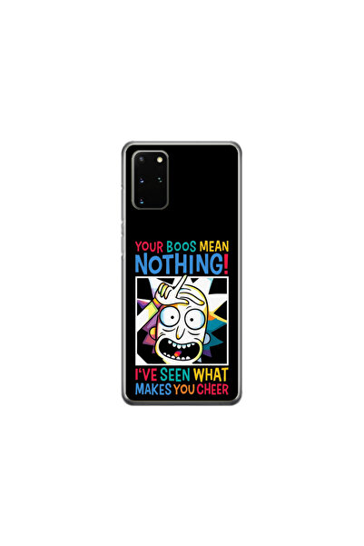 Atlas Θήκη HQCover από σιλικόνη συμβατή με Samsung Galaxy S20 Plus 5G, Rick a...