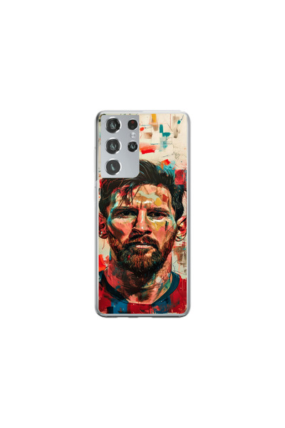 Atlas Θήκη HQCover από σιλικόνη συμβατή με Samsung Galaxy S23 Ultra, Messi v2...