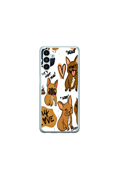 Atlas Θήκη HQCover από σιλικόνη συμβατή με Samsung Galaxy A55 4G, Σκύλοι, SP1...