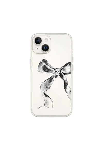 Di Aksesuar Tecno Camon 18/18P Şeffaf Kılıf Fiyonk Desenli