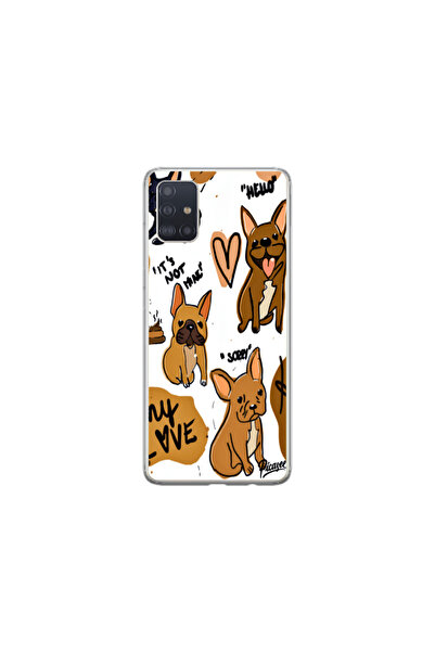 Atlas Θήκη HQCover από σιλικόνη συμβατή με Samsung Galaxy A51, Σκύλοι, SP1M00042